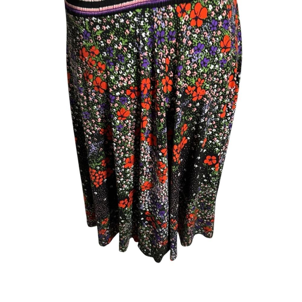 Girls from Savoy Floral Poppy  V Neck Mini Dress sz M - Picture 8 of 12
